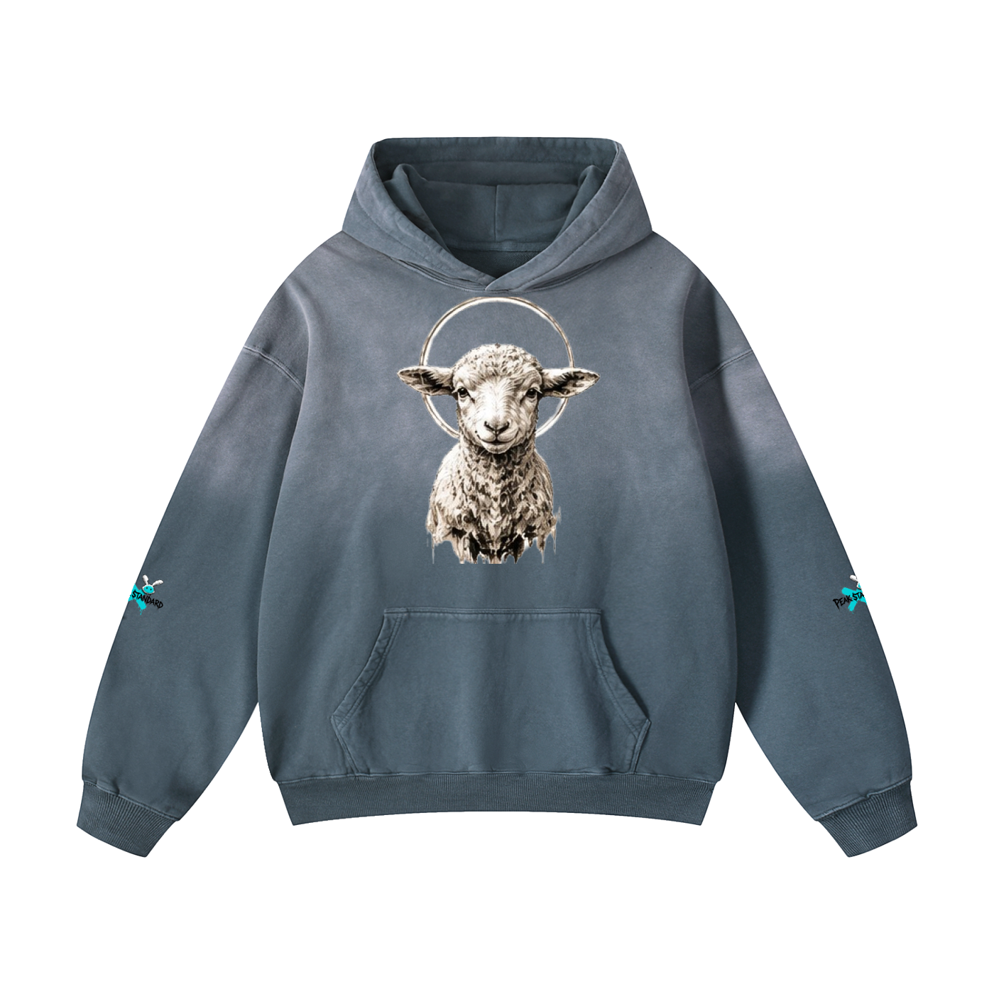 #6 Heavyweight Sunfade Oversized Hoodie