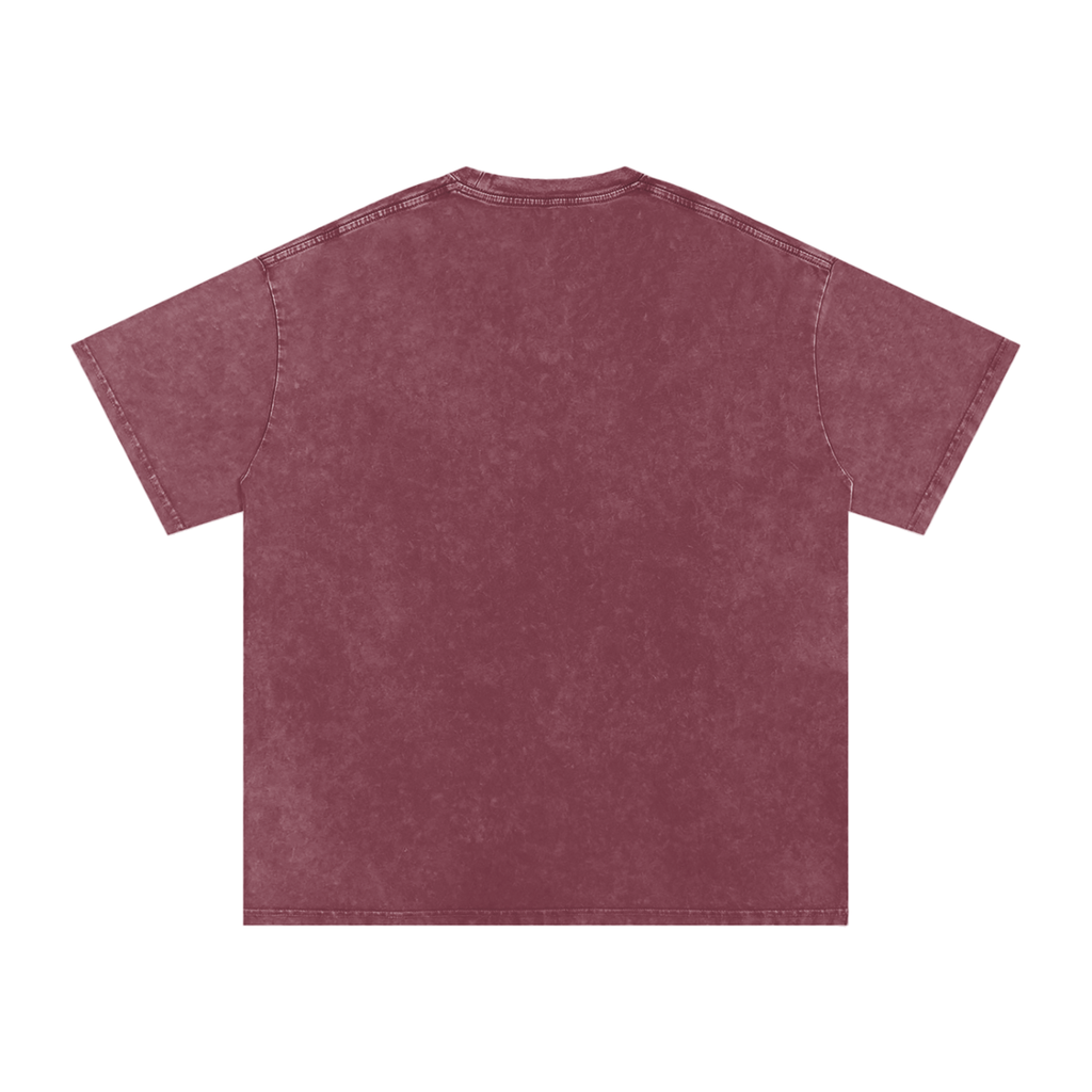 #1 Snow Washed Oversized Cotton T-Shirt