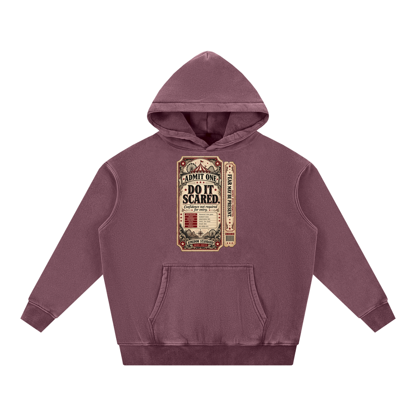 KINGDOM STANDARD Unisex Fleece Oversize Hoodie