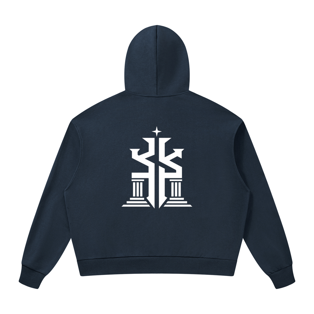 KINGDOM STANDARD Unisex Drop Shoulder Full Zip Hoodie