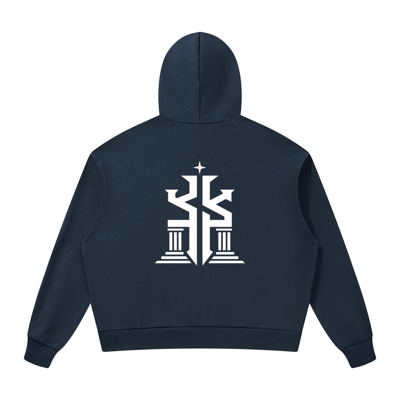 KINGDOM STANDARD Unisex Drop Shoulder Full Zip Hoodie