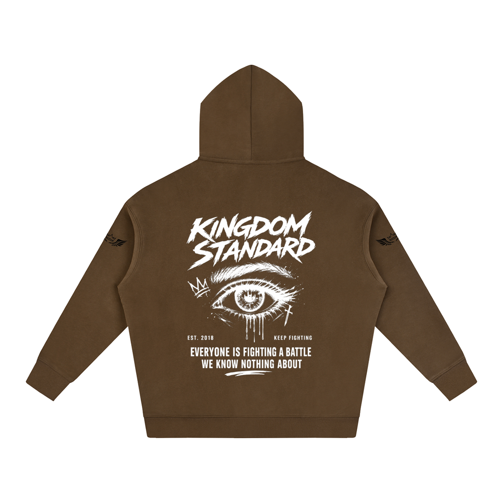 KINGDOM STANDARD Oversize Fleeced Hoodie
