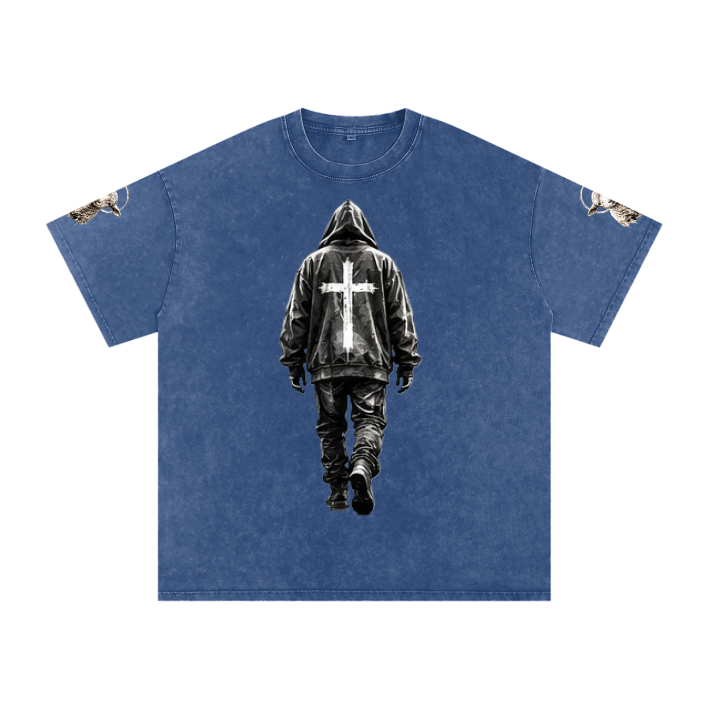 #1 Snow Washed Oversized Cotton T-Shirt
