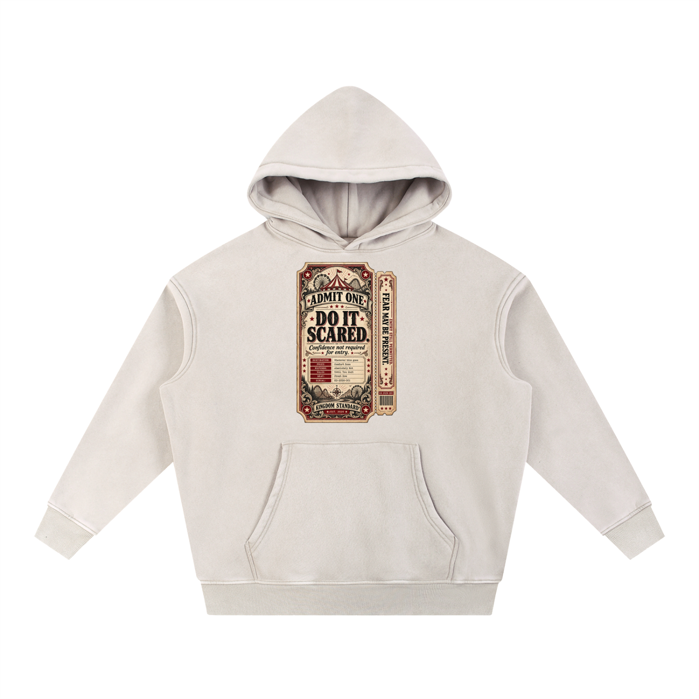 KINGDOM STANDARD Unisex Fleece Oversize Hoodie