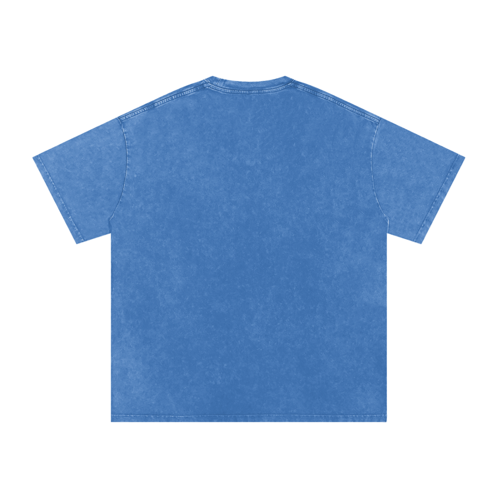 #1 Snow Washed Oversized Cotton T-Shirt