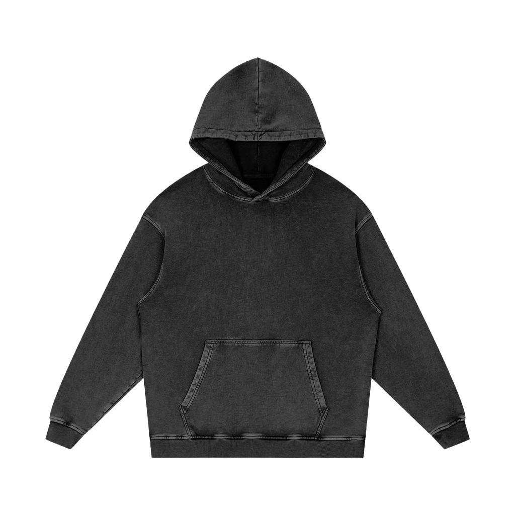 #5 Snow Washed Loose Cotton Hoodie