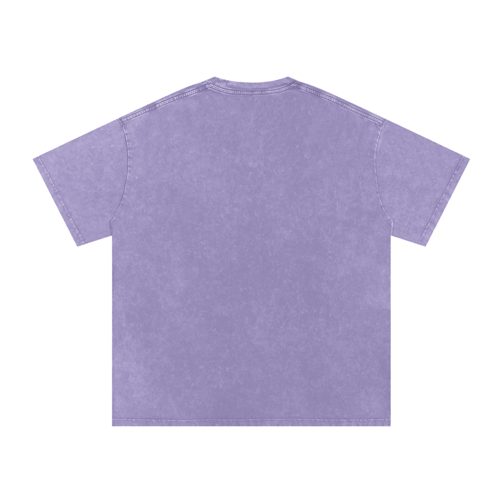 #1 Snow Washed Oversized Cotton T-Shirt