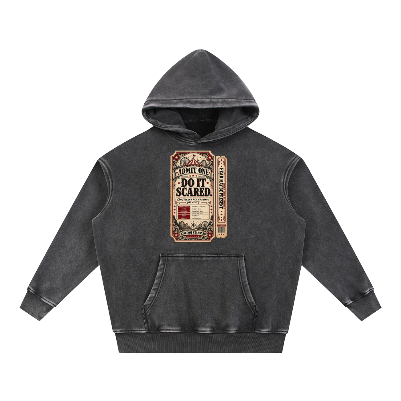 KINGDOM STANDARD Unisex Fleece Oversize Hoodie
