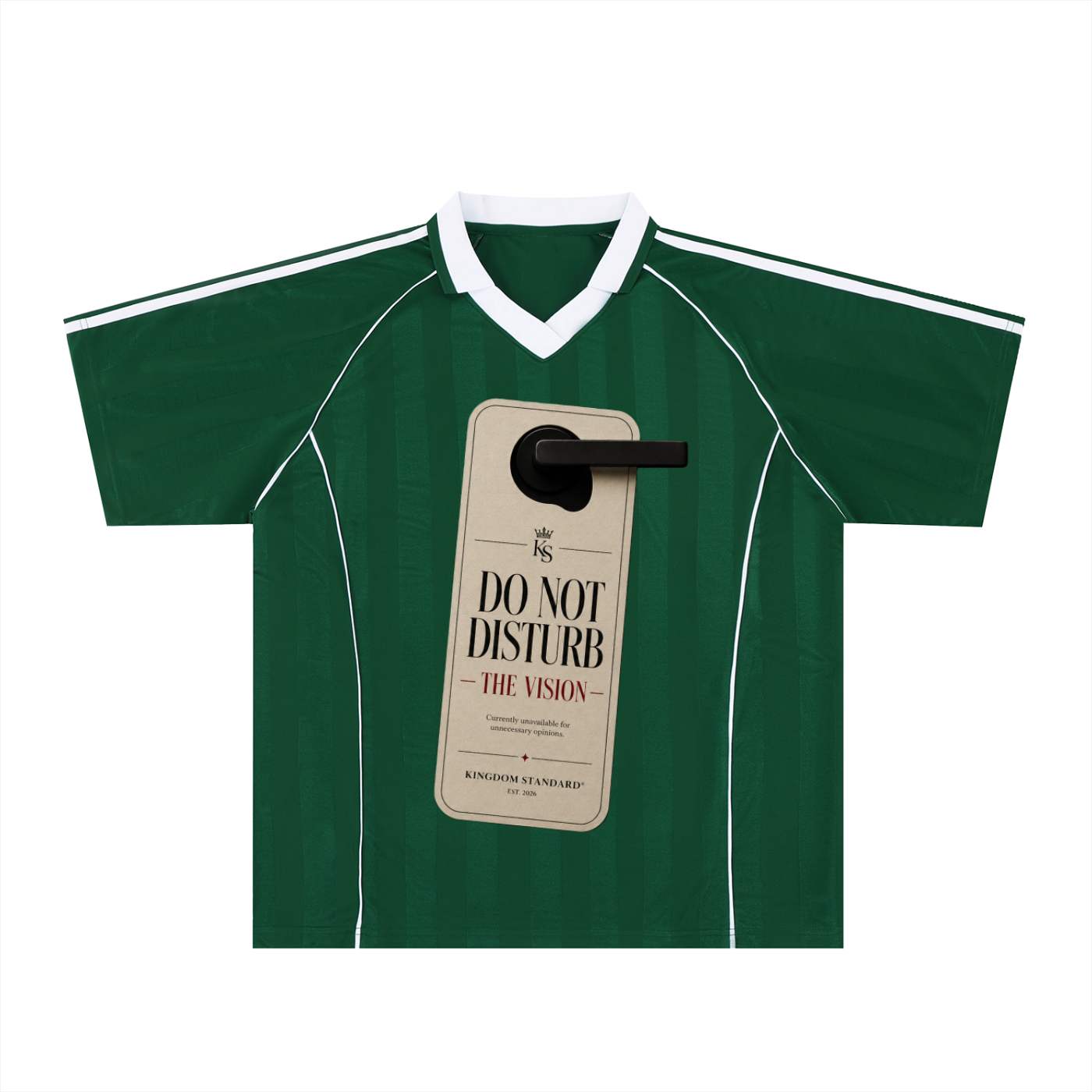 KINGDOM STANDARD FREEDOM Shadow Stripe Collared Soccer Jersey