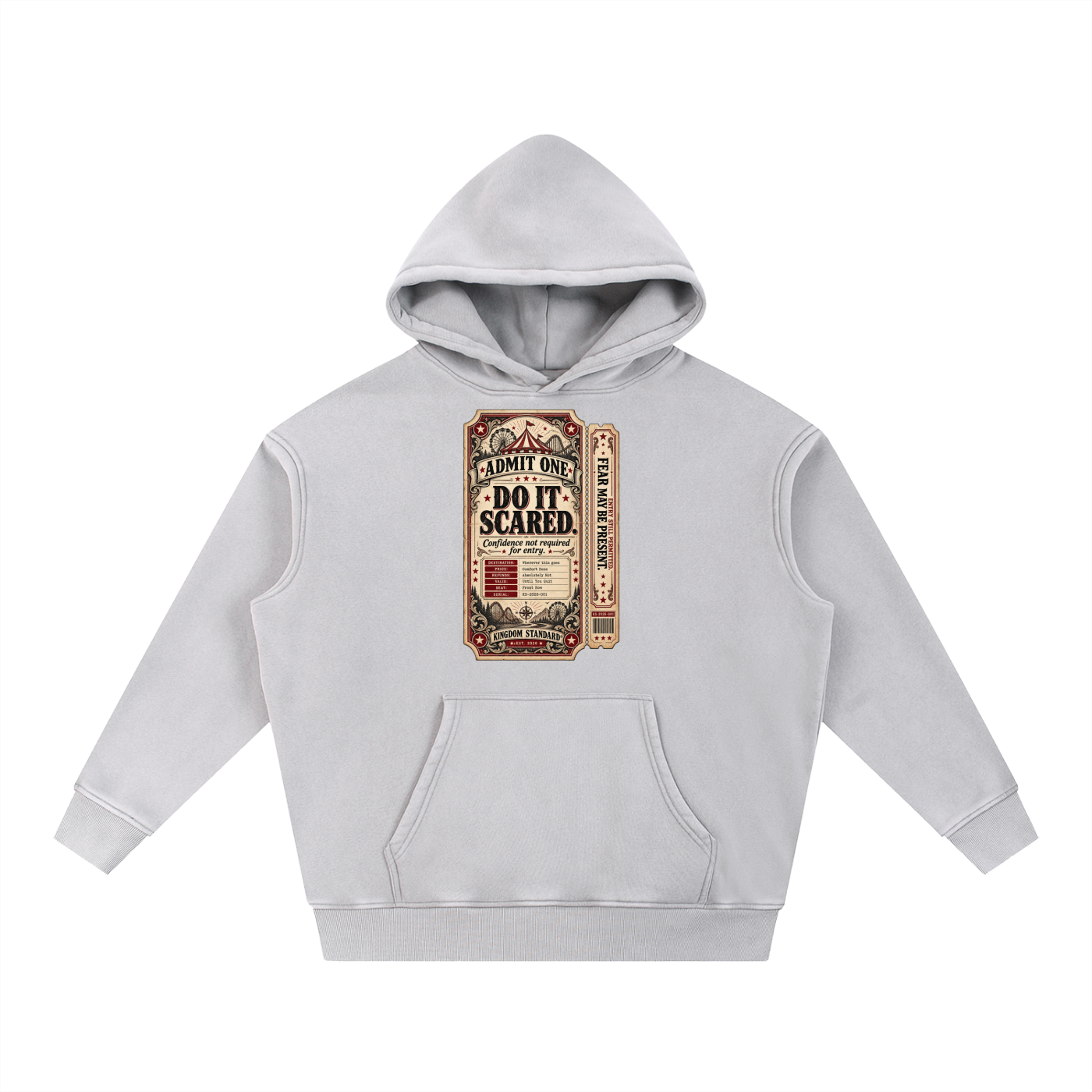KINGDOM STANDARD Unisex Fleece Oversize Hoodie