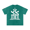 KINGDOM STANDARD COTTON OVERSIZED UNISEX SHIRT.