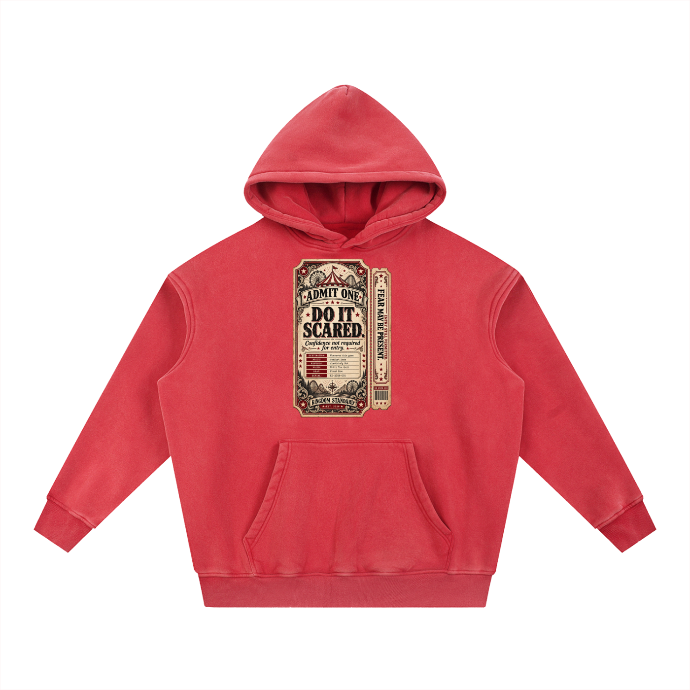 KINGDOM STANDARD Unisex Fleece Oversize Hoodie