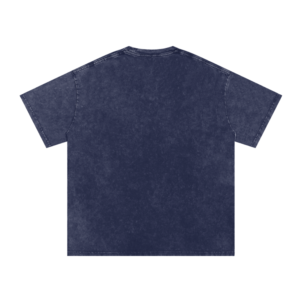 #1 Snow Washed Oversized Cotton T-Shirt