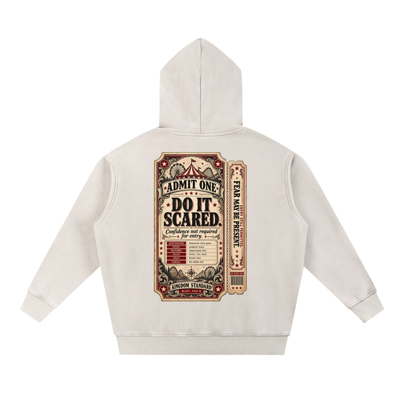 KINGDOM STANDARD Unisex Fleece Oversize Hoodie