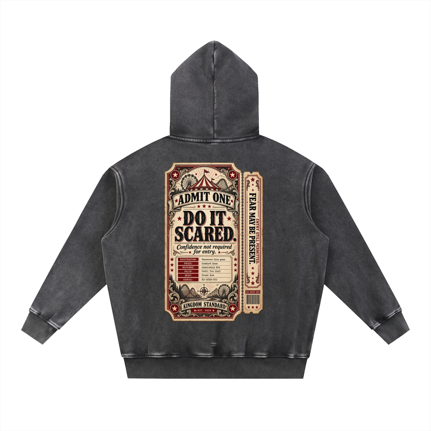 KINGDOM STANDARD Unisex Fleece Oversize Hoodie