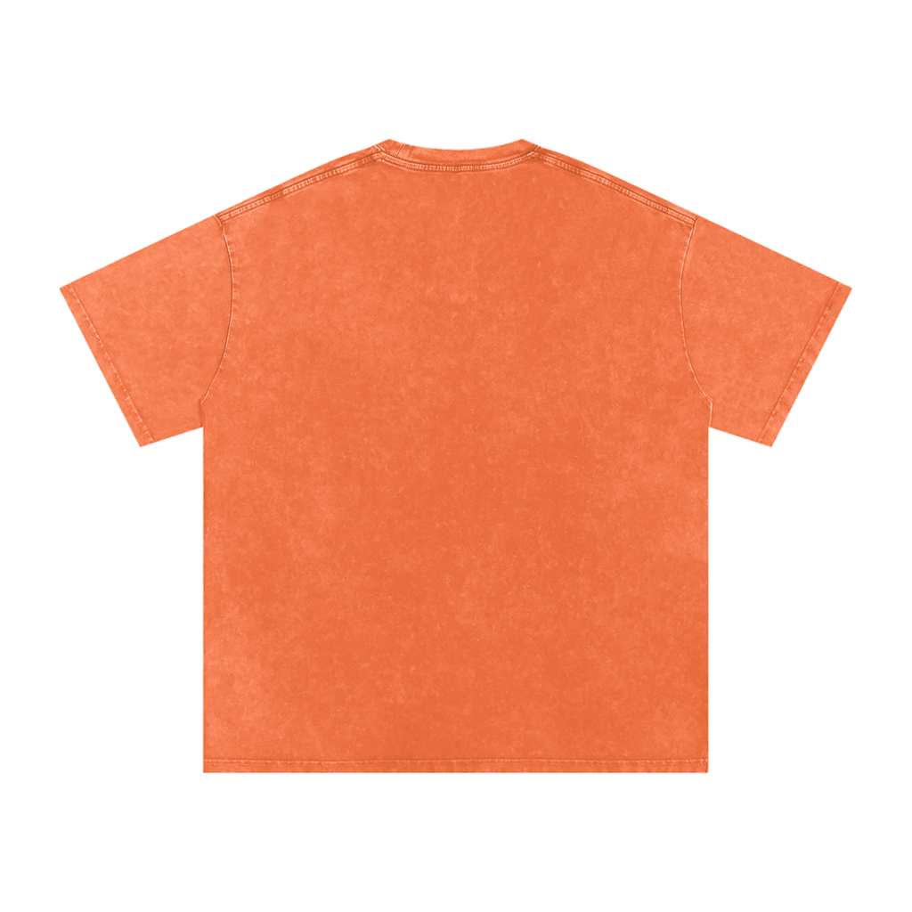 #1 Snow Washed Oversized Cotton T-Shirt