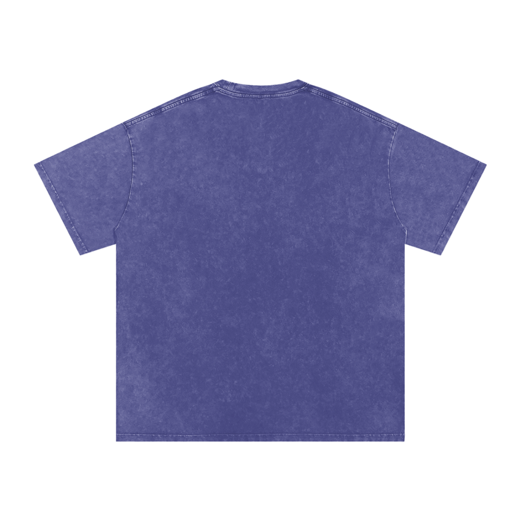 #1 Snow Washed Oversized Cotton T-Shirt