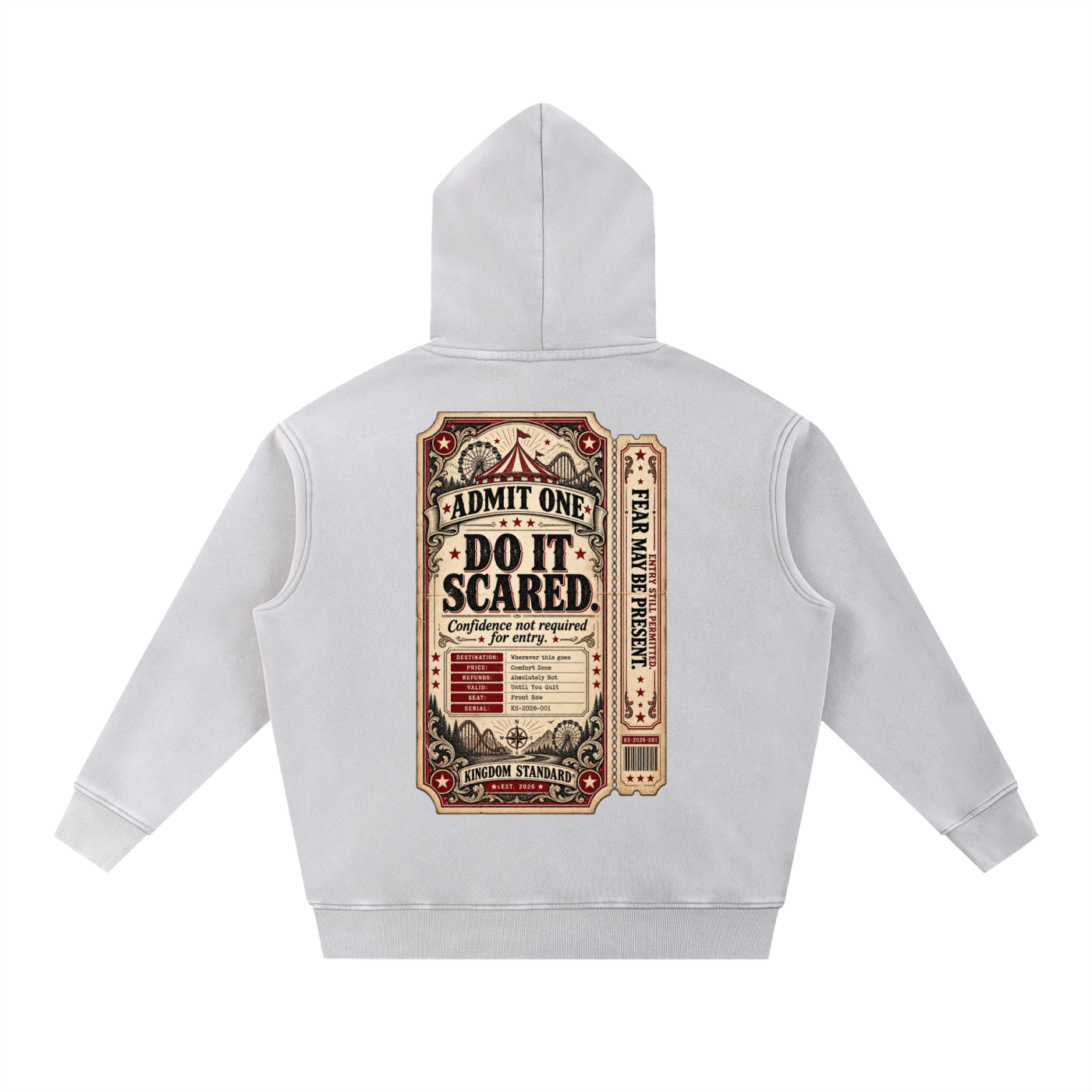 KINGDOM STANDARD Unisex Fleece Oversize Hoodie