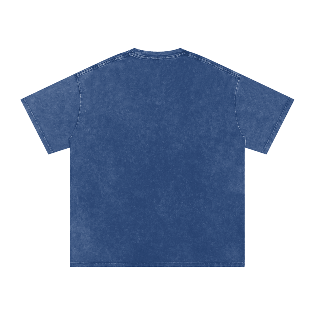 #1 Snow Washed Oversized Cotton T-Shirt