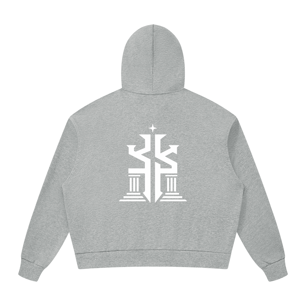 KINGDOM STANDARD Unisex Drop Shoulder Full Zip Hoodie