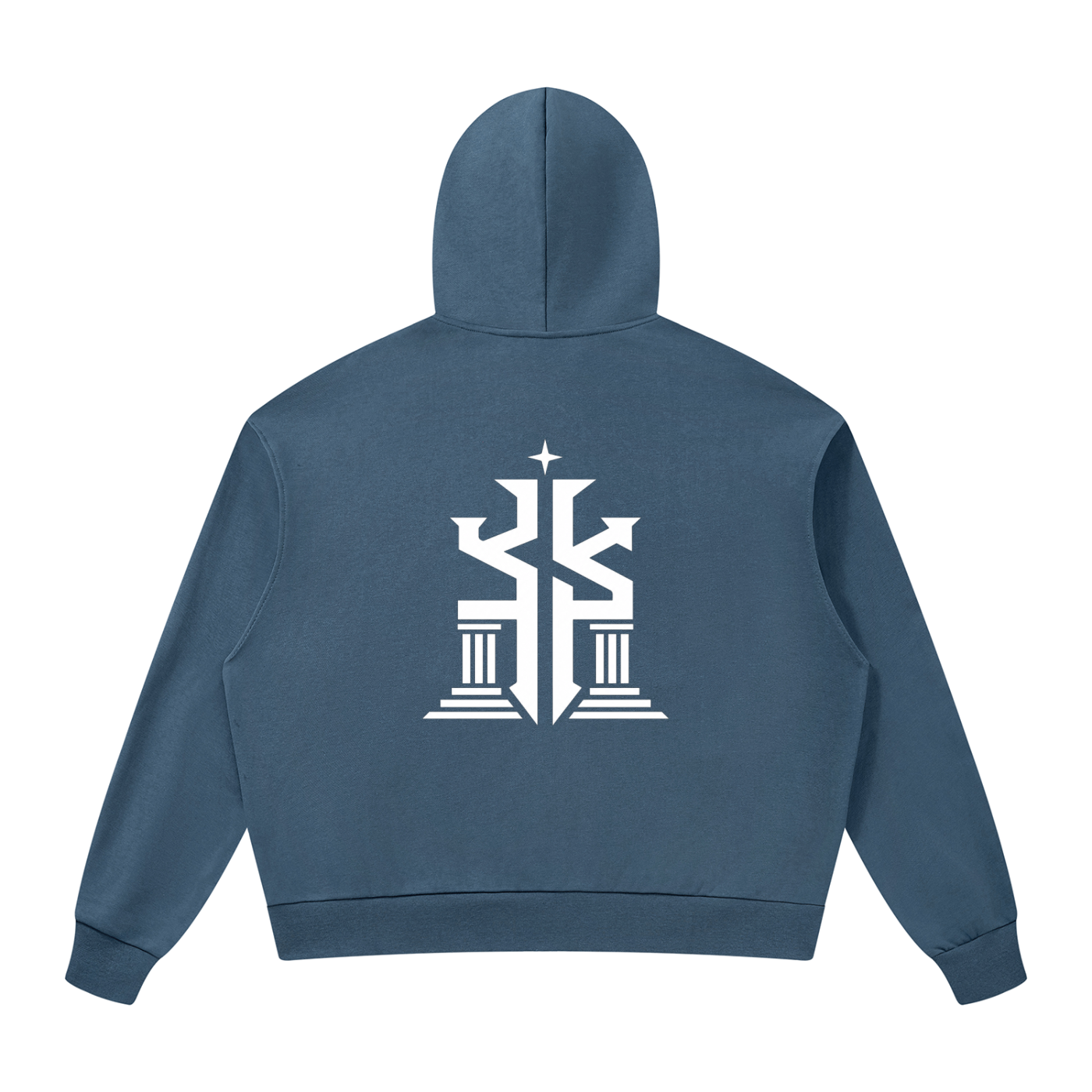 KINGDOM STANDARD Unisex Drop Shoulder Full Zip Hoodie
