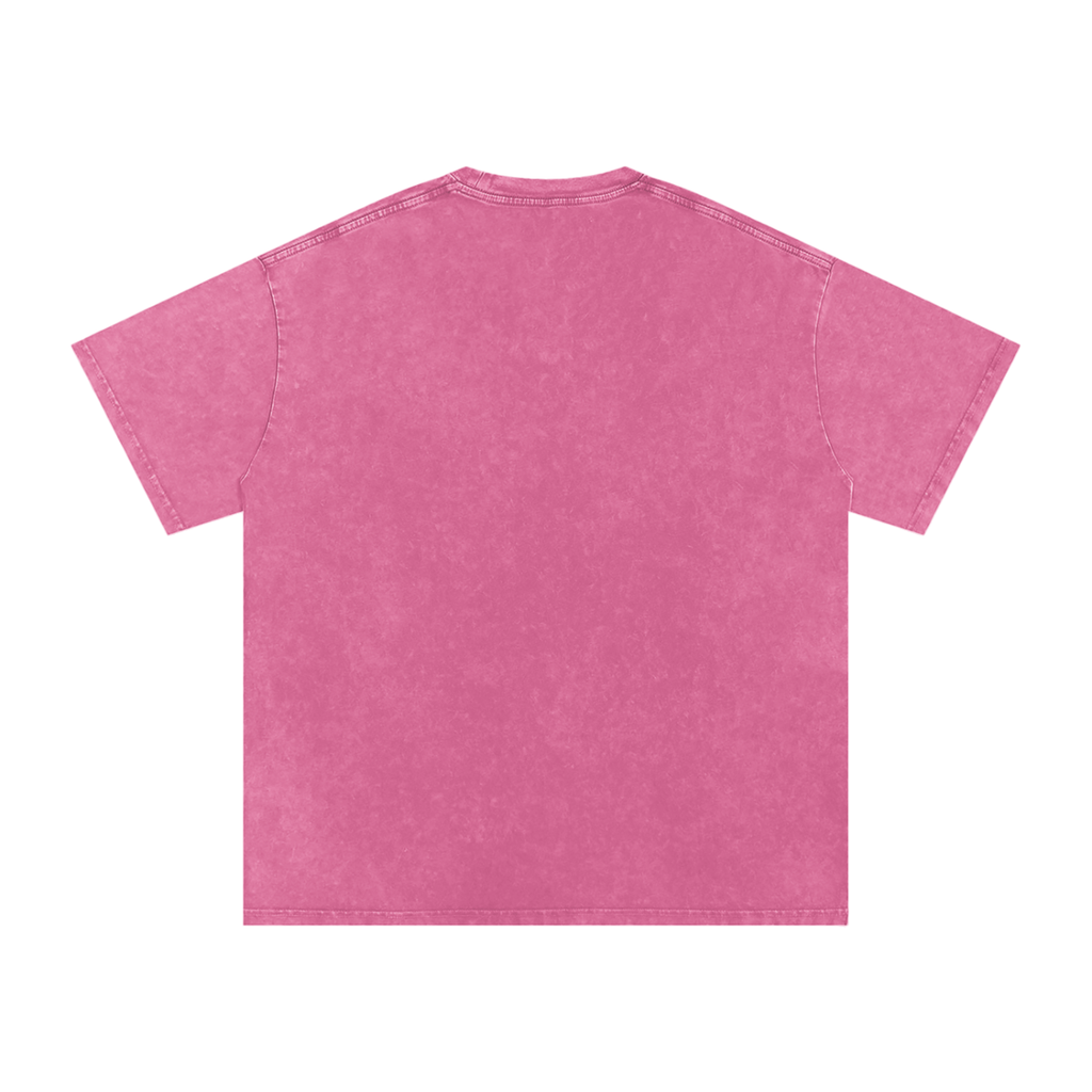 #1 Snow Washed Oversized Cotton T-Shirt