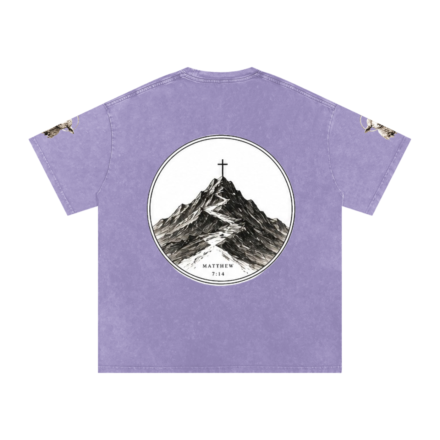 #1 Snow Washed Oversized Cotton T-Shirt