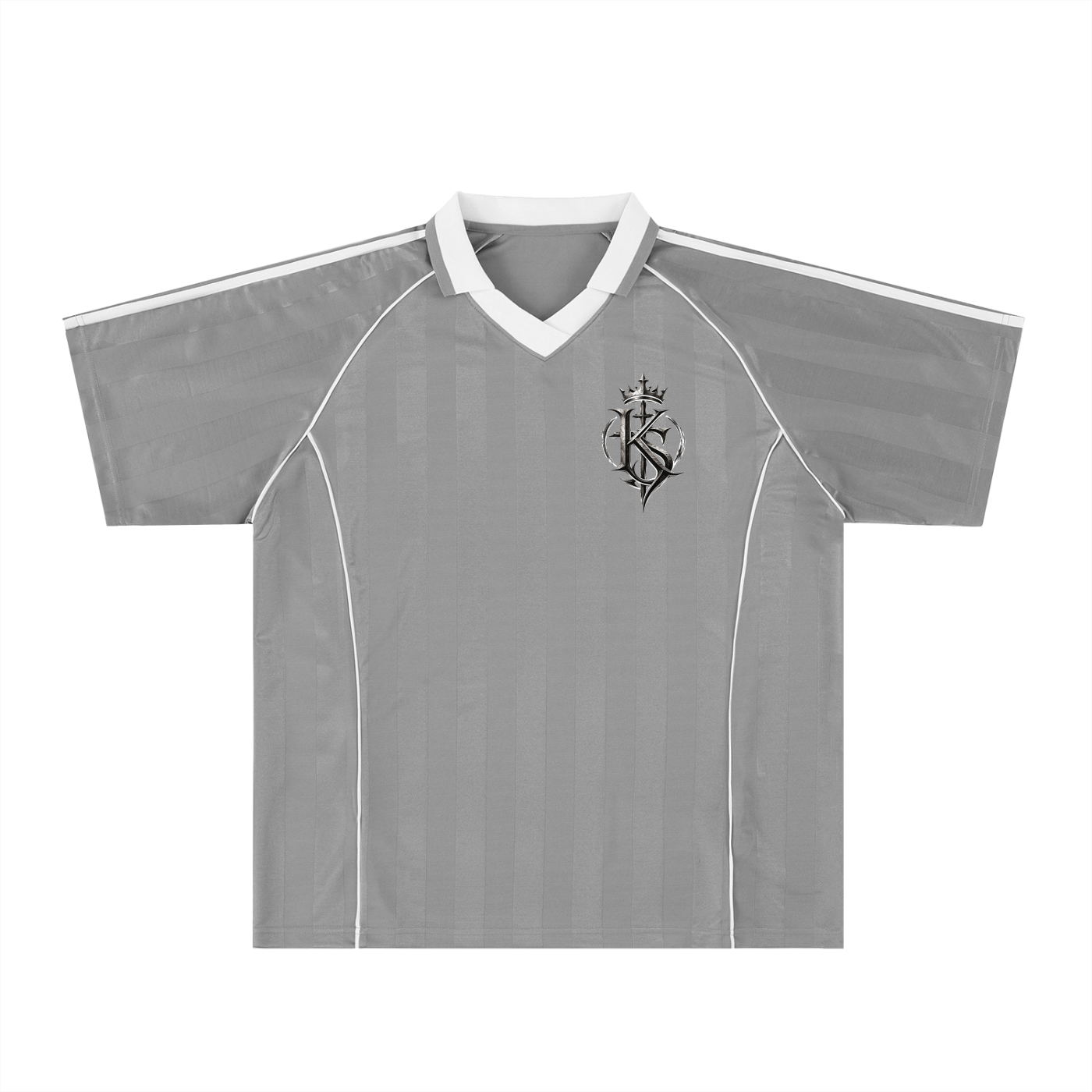 KINGDOM STANDARD FREEDOM Shadow Stripe Collared Soccer Jersey