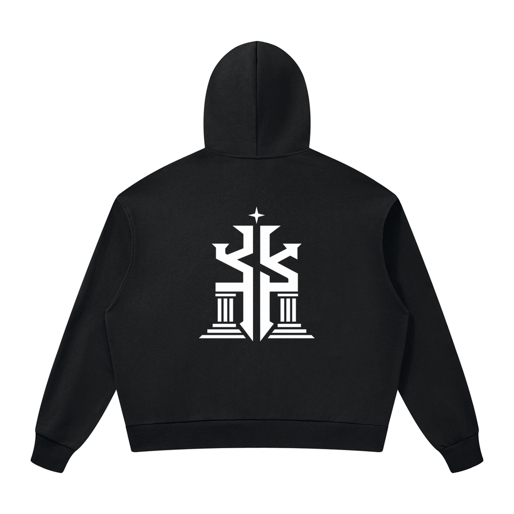 KINGDOM STANDARD Unisex Drop Shoulder Full Zip Hoodie