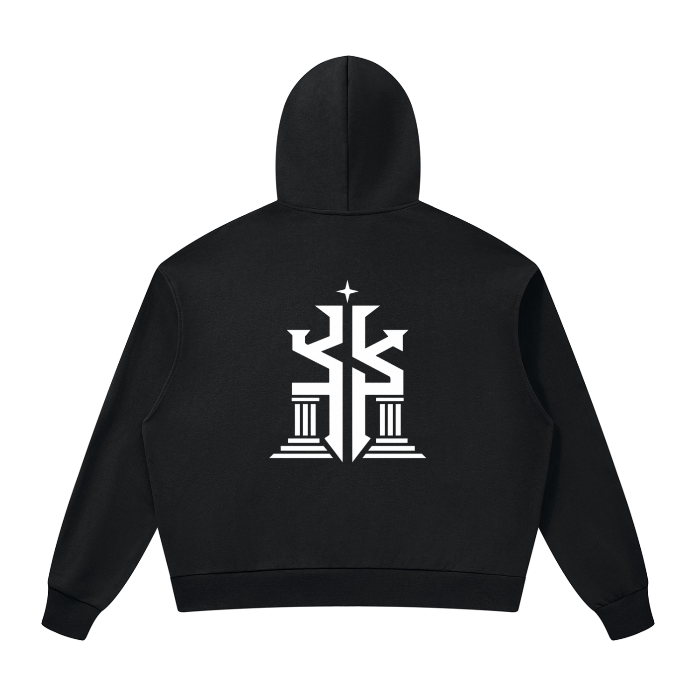 KINGDOM STANDARD Unisex Drop Shoulder Full Zip Hoodie