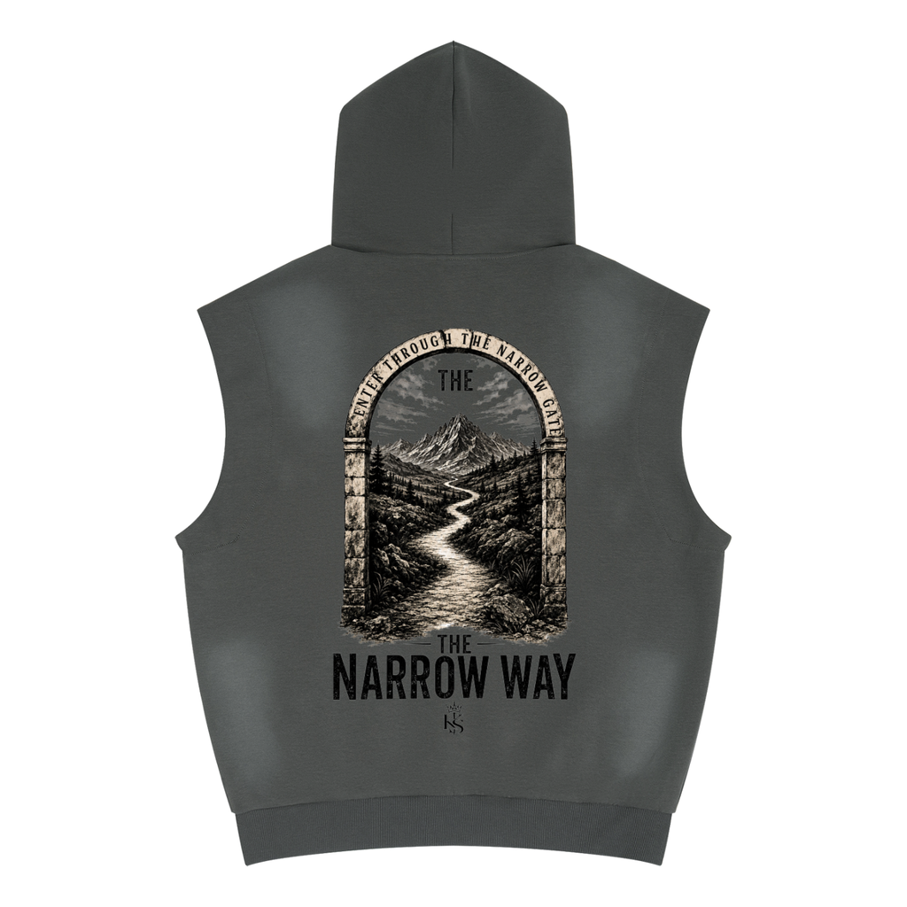 KINGDOM STANDARD Unisex Vintage Wash Sun Fade Sleeveless Hoodie