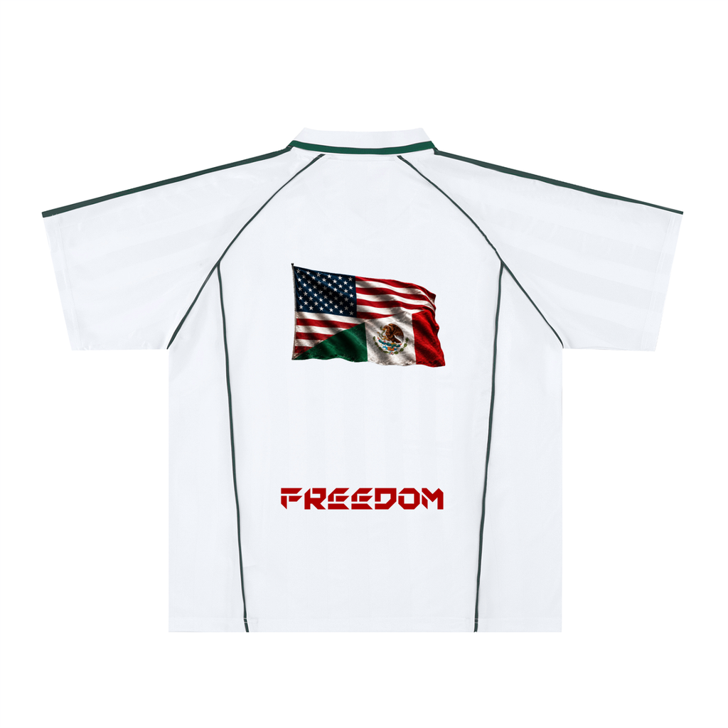 KINGDOM STANDARD FREEDOM Shadow Stripe Collared Soccer Jersey