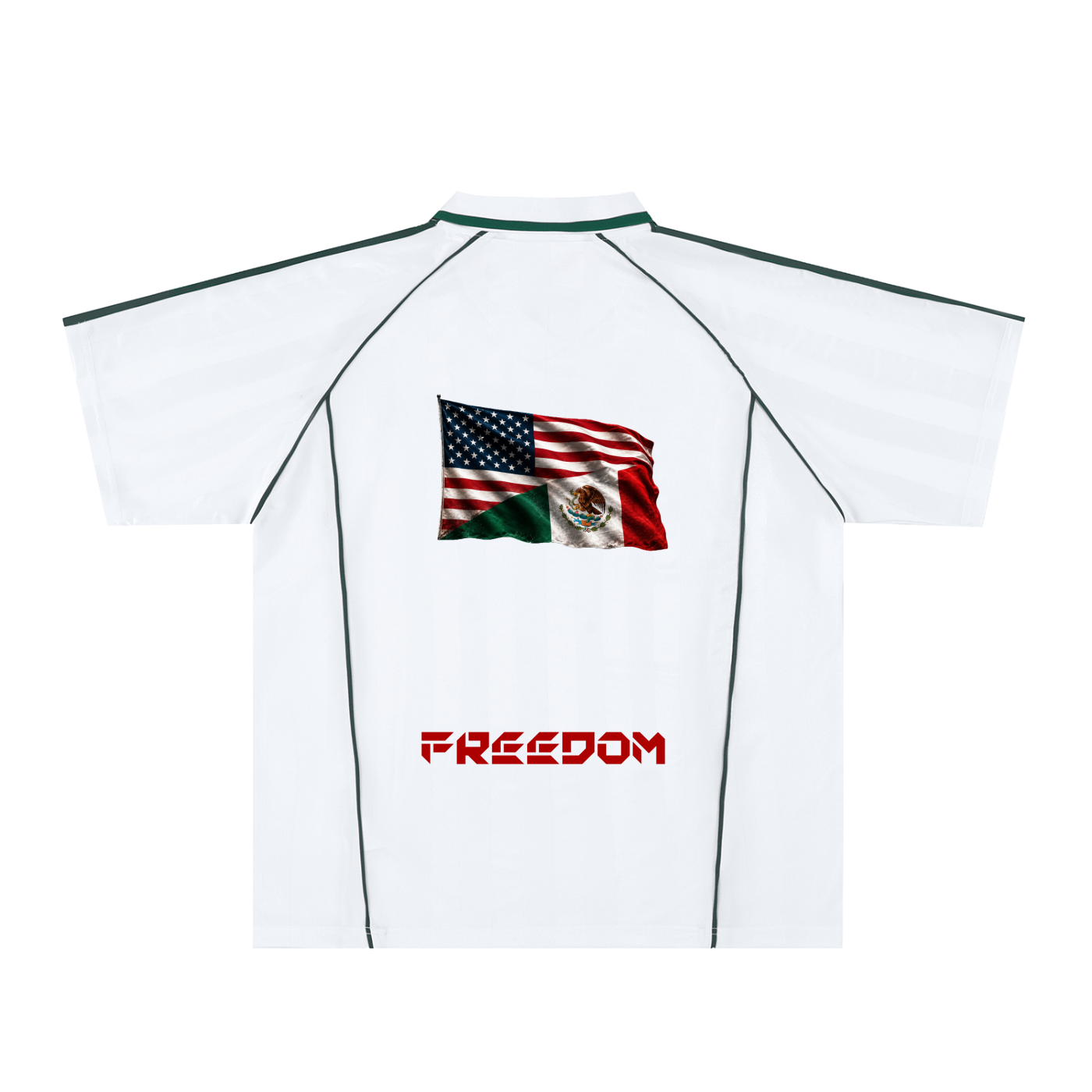 KINGDOM STANDARD FREEDOM Shadow Stripe Collared Soccer Jersey