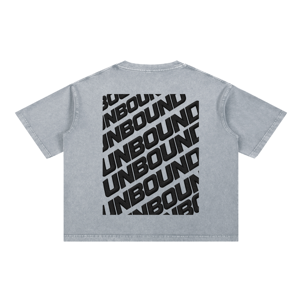 KINGDOM STANDARD UNBOUND Mineral Wash Boxy Cotton T-Shirt #3