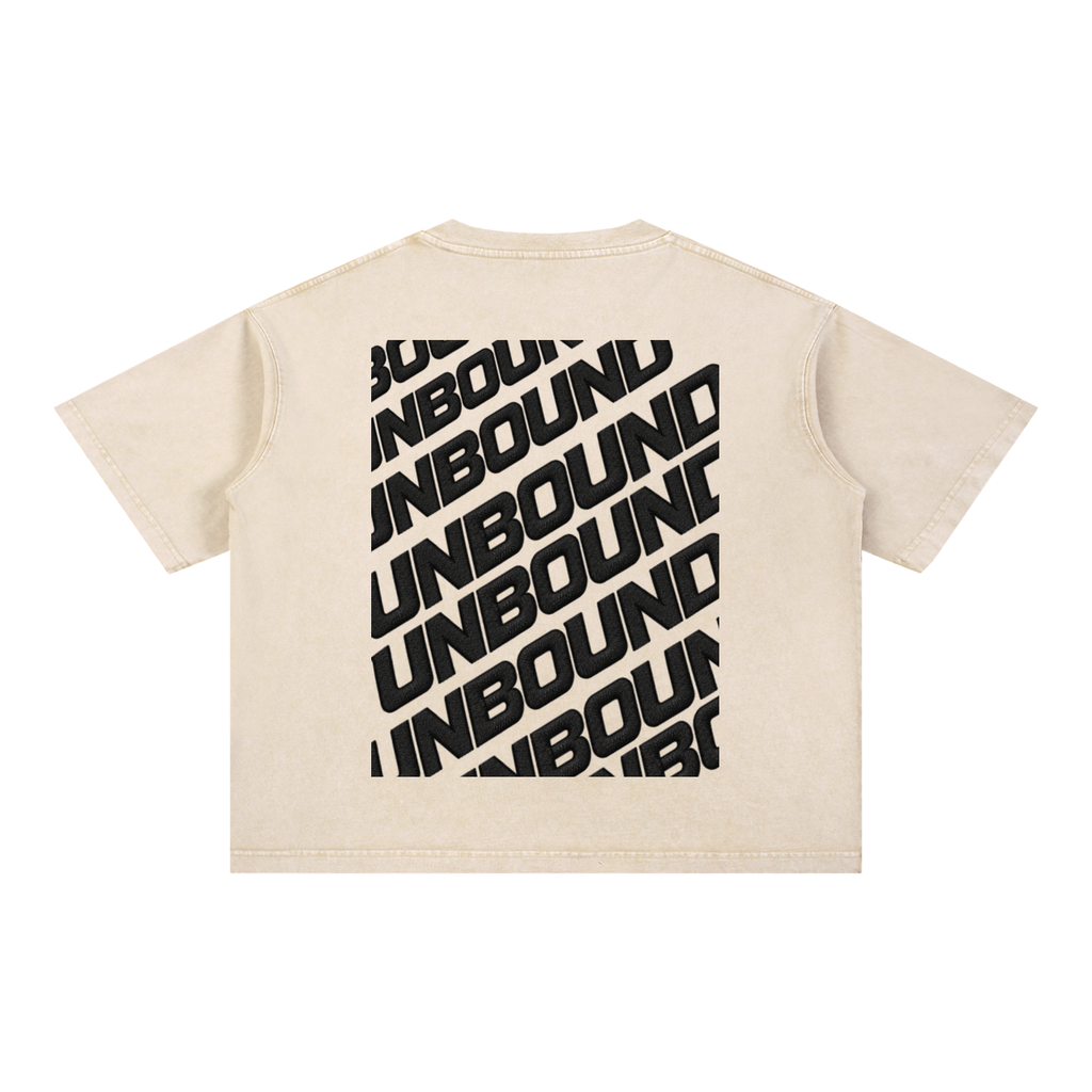 KINGDOM STANDARD UNBOUND Mineral Wash Boxy Cotton T-Shirt #3