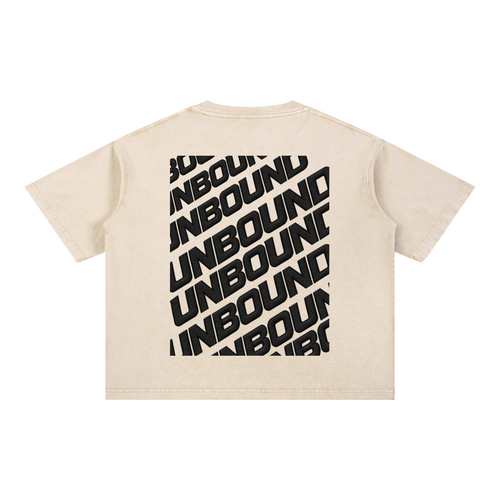 KINGDOM STANDARD UNBOUND Mineral Wash Boxy Cotton T-Shirt #3
