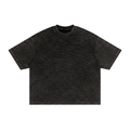 #8 Textured Waffle Washed Boxy T-Shirt