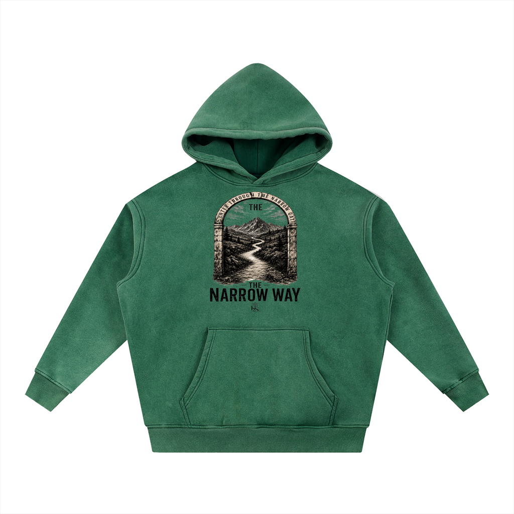 NARROW ROAD Unisex Fleece Oversize Hoodie