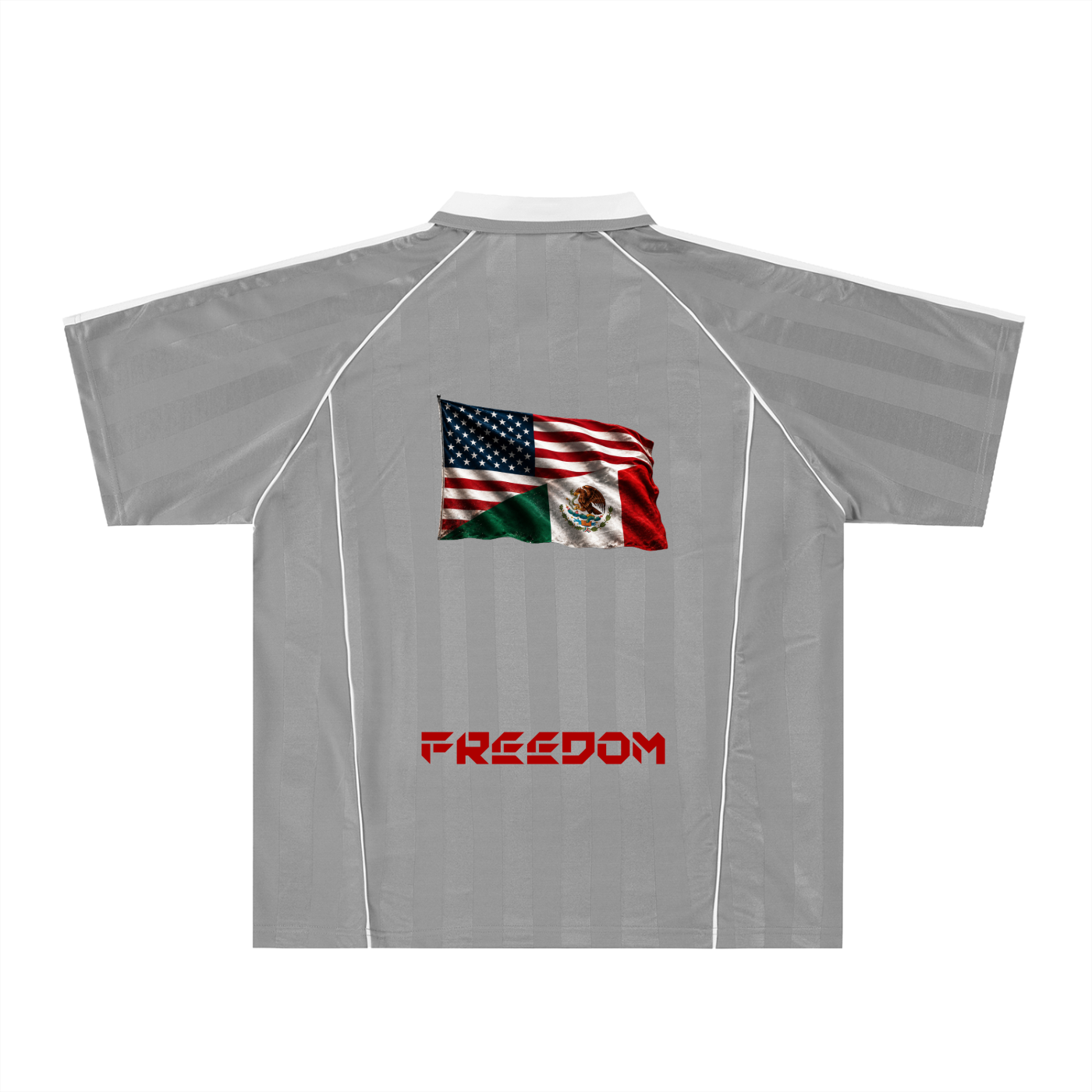 KINGDOM STANDARD FREEDOM Shadow Stripe Collared Soccer Jersey