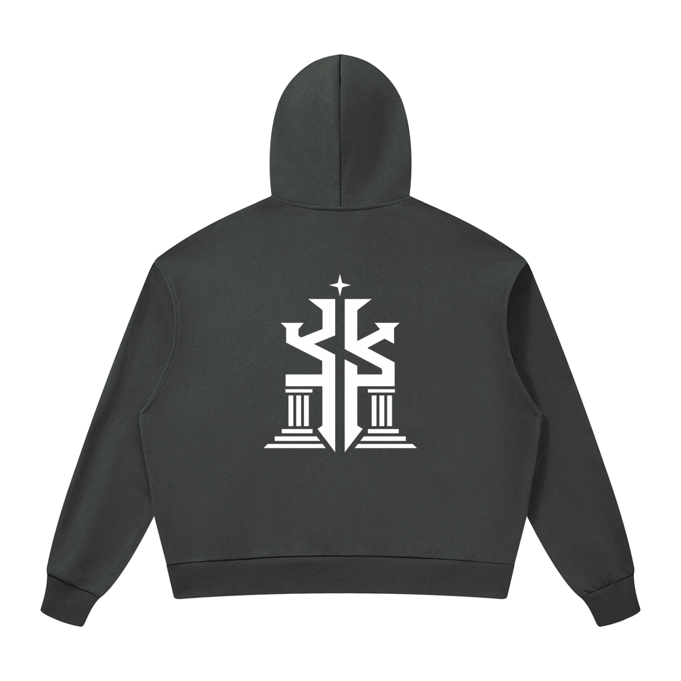 KINGDOM STANDARD Unisex Drop Shoulder Full Zip Hoodie