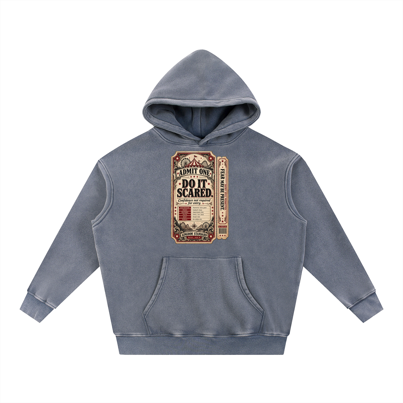 KINGDOM STANDARD Unisex Fleece Oversize Hoodie