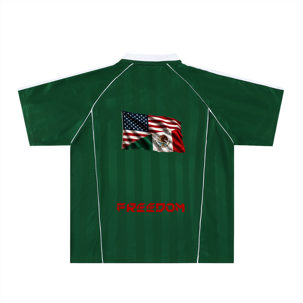 KINGDOM STANDARD FREEDOM Shadow Stripe Collared Soccer Jersey