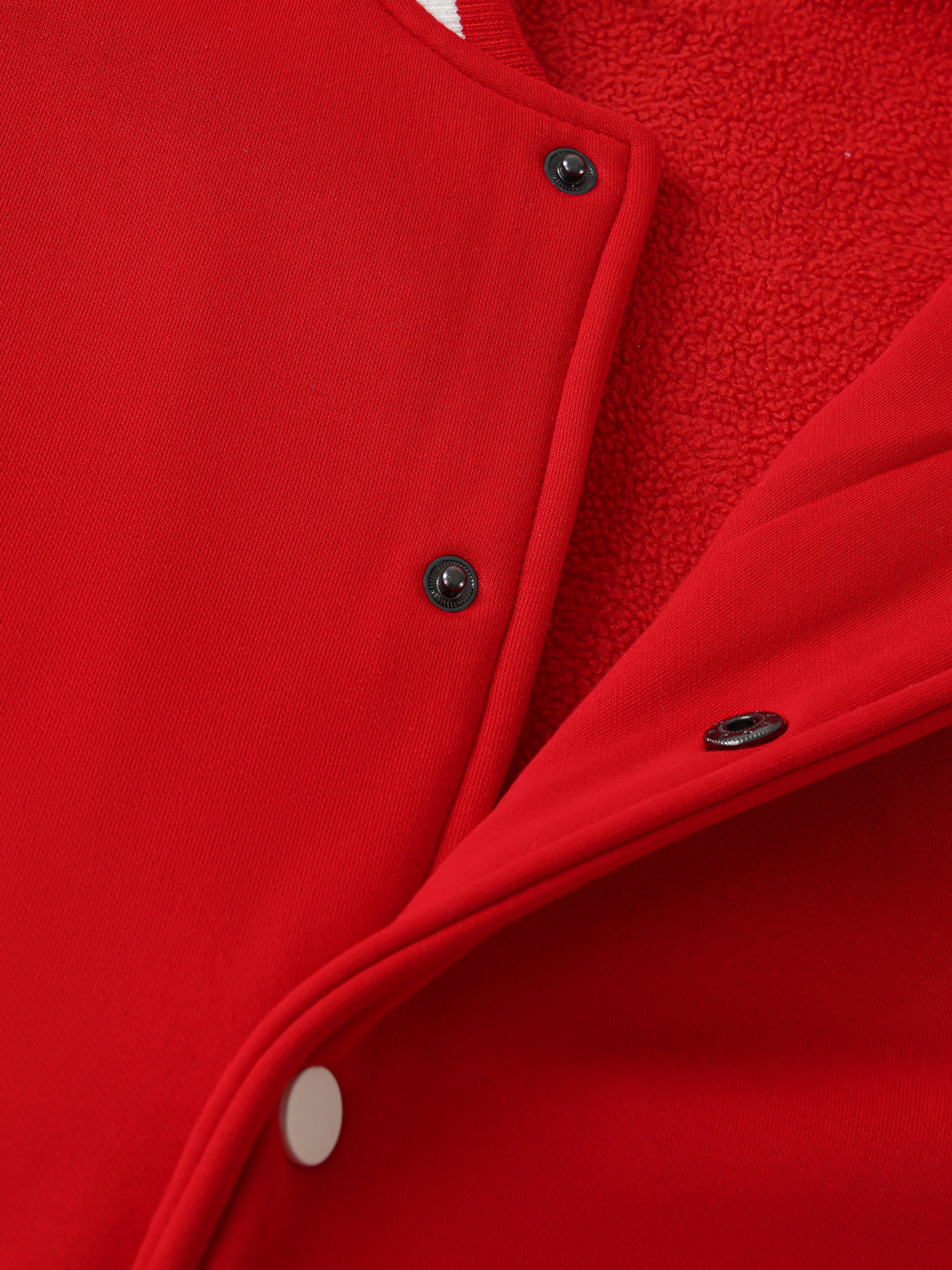KINGDOM STANDARD Two-Tone Fleeced UNISEX Varsity Jacket