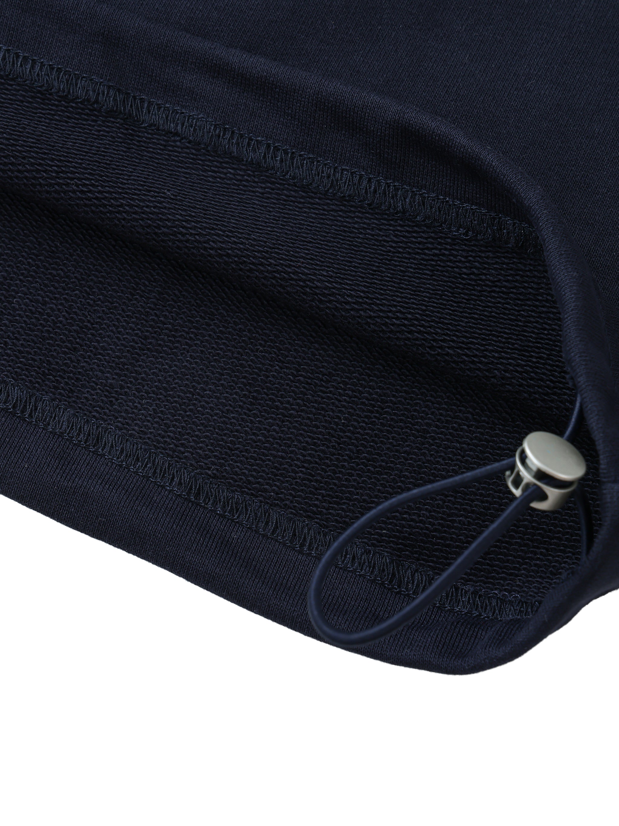 #7 Contrast Striped Lapel Collar Sweatshirt
