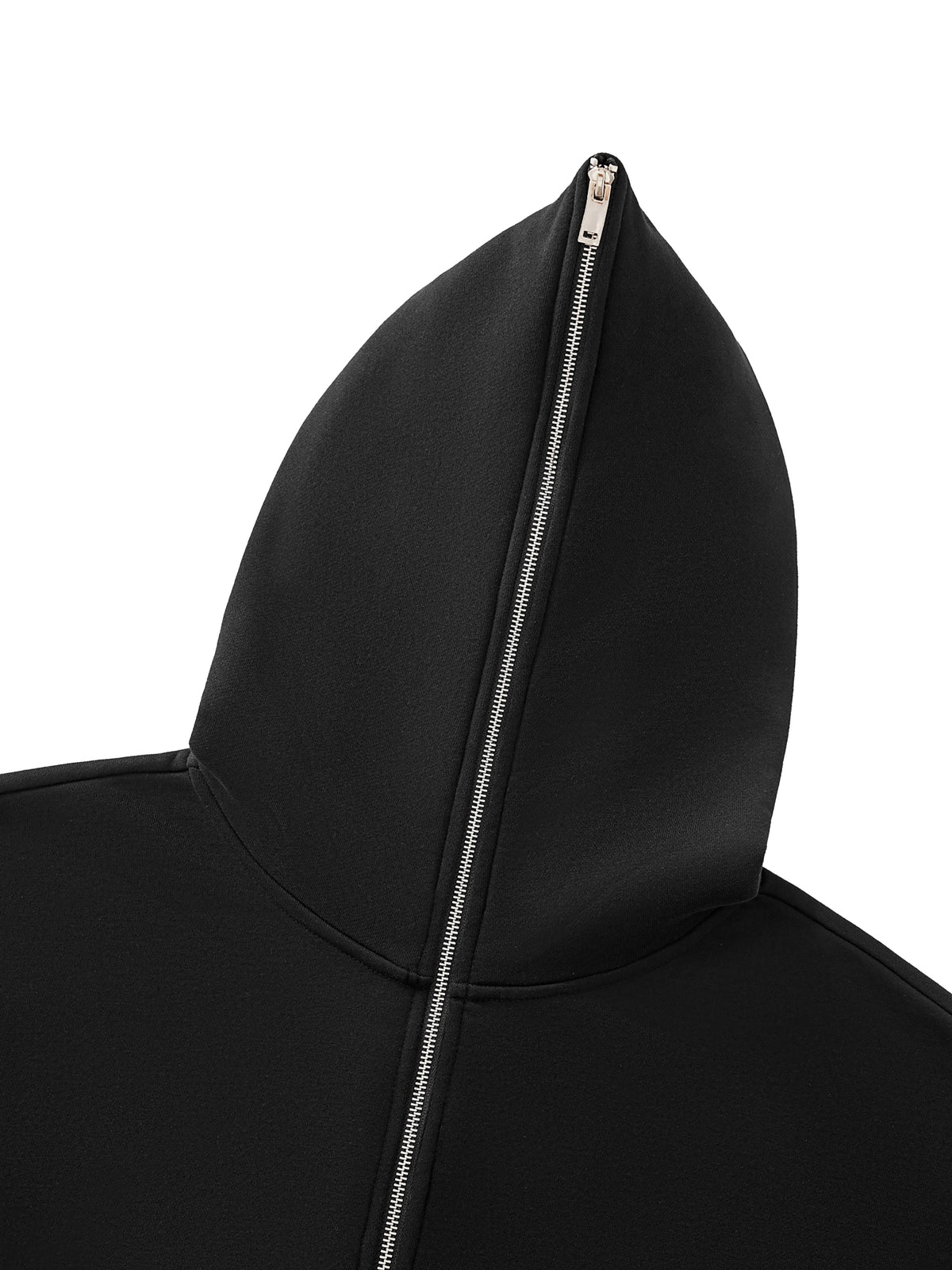 KINGDOM STANDARD ORIGIN Fleeced Full-Zip Boxy Hoodie #4