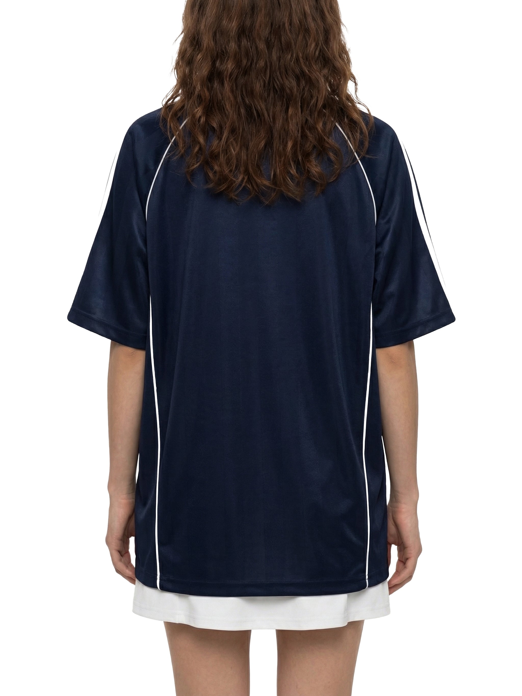 KINGDOM STANDARD FREEDOM Shadow Stripe Collared Soccer Jersey