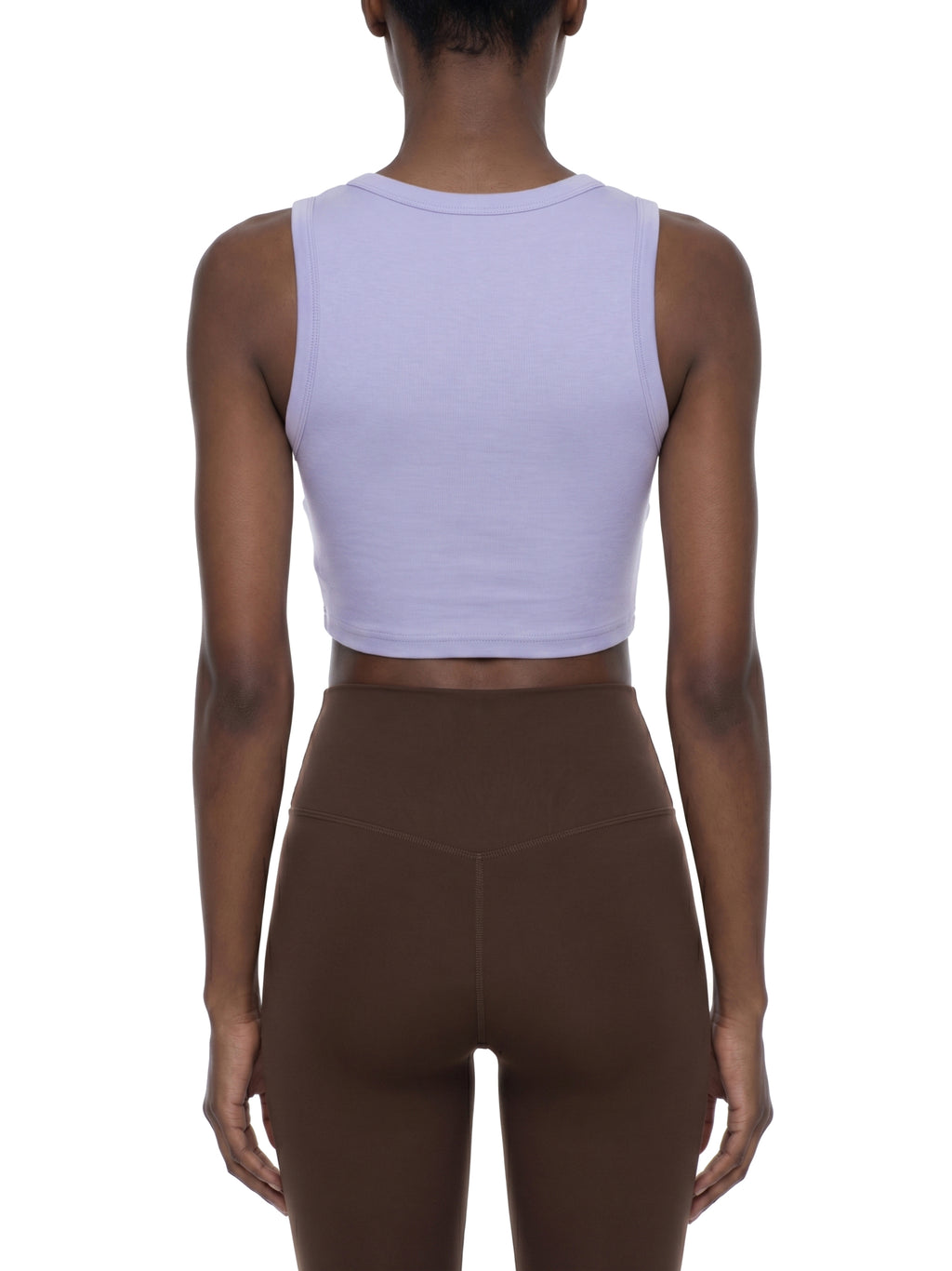PEAK STANDARD BUTTERFLY Women's Tight Crewneck Crop Tank Top