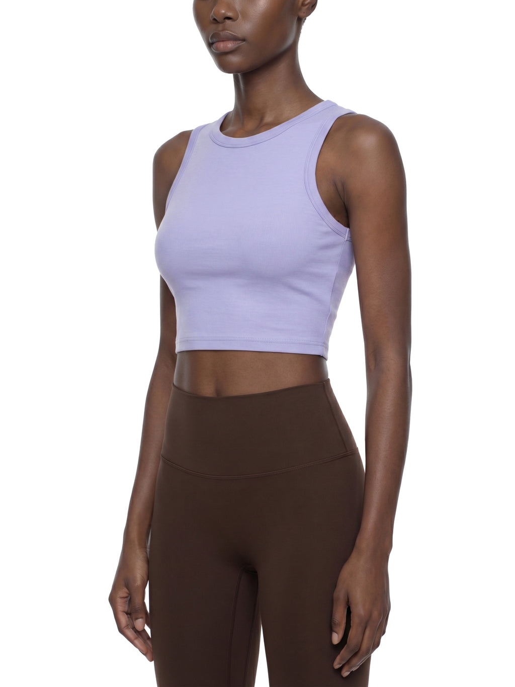 PEAK STANDARD BUTTERFLY Women's Tight Crewneck Crop Tank Top
