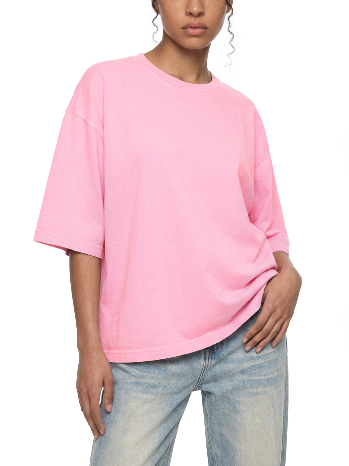 KINGDOM STANDARD UNBOUND Mineral Wash Boxy Cotton T-Shirt #3