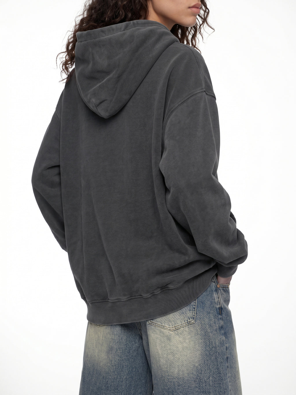 NARROW ROAD Unisex Fleece Oversize Hoodie